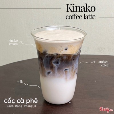 Kinako coffee latte