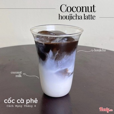 Houjicha sữa dừa