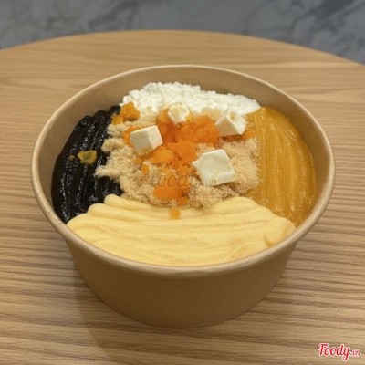 Bông lan trứng muối full topping