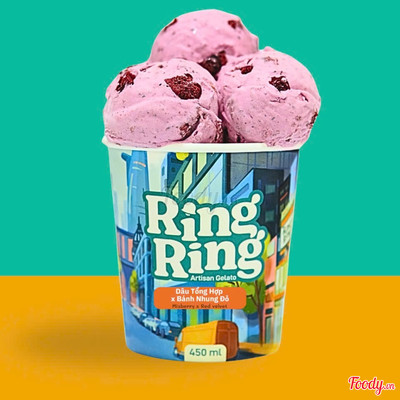 Kem Hộp 450ml Mixberry x Red velvet