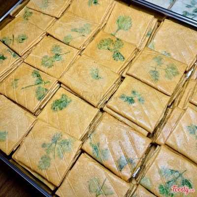 BÁNH KẸP NGÒ NHÂN BƠ ĐẬU PHỘNG LOẠI ĐƯỜNG VÀNG 500gr