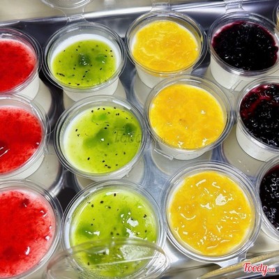 PANNA COTTA COMBO 5 HỘP MIX ĐỦ VỊ CHANH DÂY/DÂU TÂY/ DÂU TẰM/THƠM/KIWI