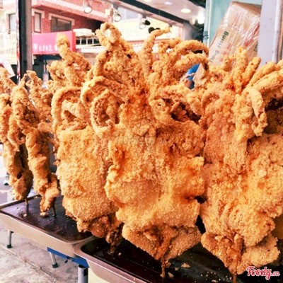Mực chiên giòn 1 con