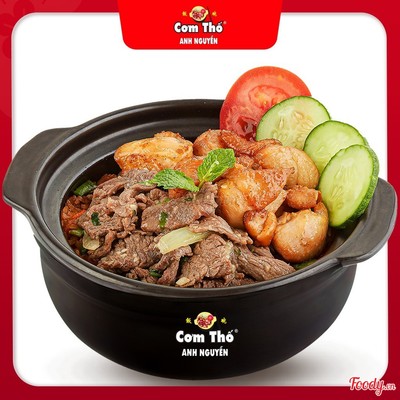Cơm Thố Bò + Gà