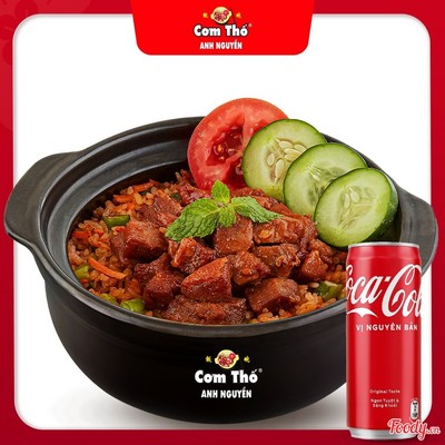 Combo Thố Xá Xíu + Coca
