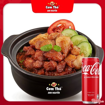 Combo Thố Gà Xá Xíu + Coca