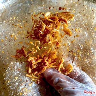 Bánh Tráng Trộn Tỏi Hành Phi