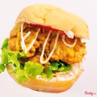Burger Gà Viên