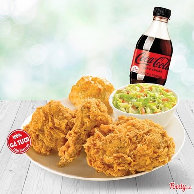 Combo 2 miếng gà rán truyền thống