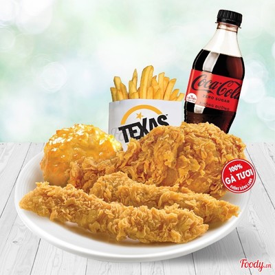 Combo Tex Sampler - Gà Rán Truyền Thống