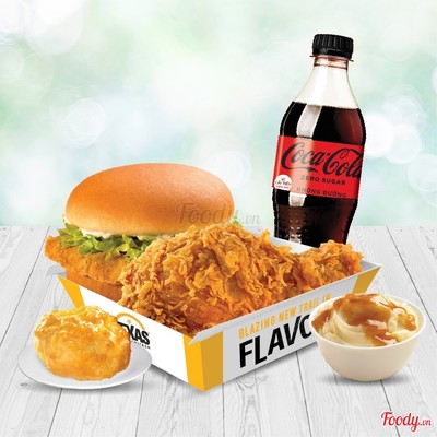 Combo Gà Rán & Burger Cổ Điển