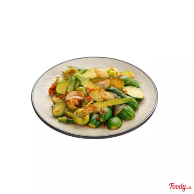 Bí nụ xào tỏi