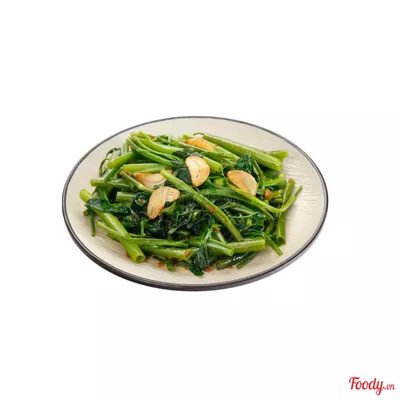 Rau muống xào tỏi