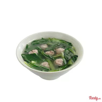 Canh cải thịt bằm
