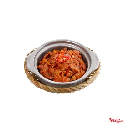 Thịt kho mắm ruốc