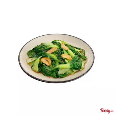 Cải thìa xào dầu hào