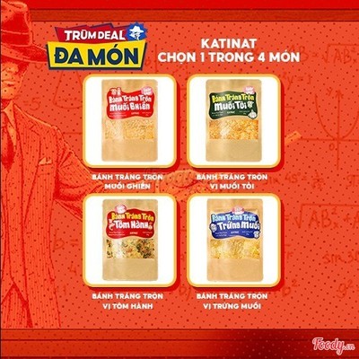 TRÙM DEAL KATINAT [ĐA MÓN] BÁNH TRÁNG