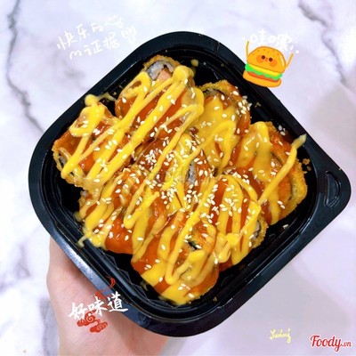 Kimbap chiên hoàng kim