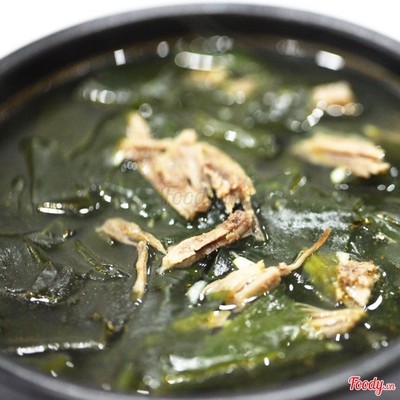 Súp rong biển thịt bò