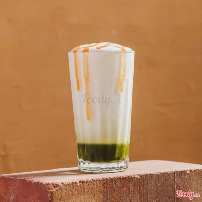 Caramel Matcha Latte