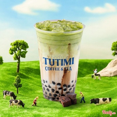 Sữa Tươi Matcha Trân Châu Đường Đen Tutimi