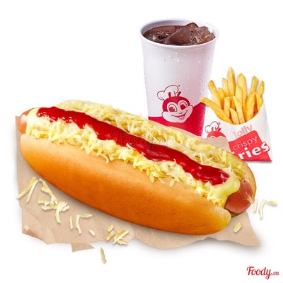 1 HotDog + 1 Khoai tây chiên vừa + 1 Pepsi lớn