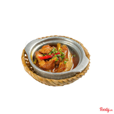 Cá hú kho thịt ba chỉ