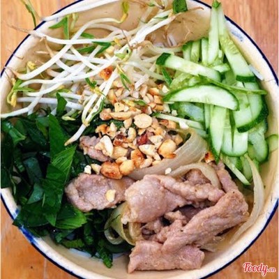 Bún thịt xào