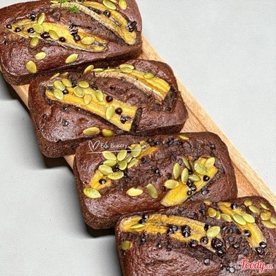 Bánh Chuối Socola nướng