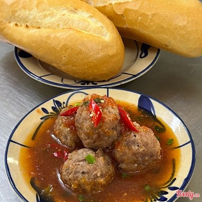 Xíu mại bánh mì (2viên)