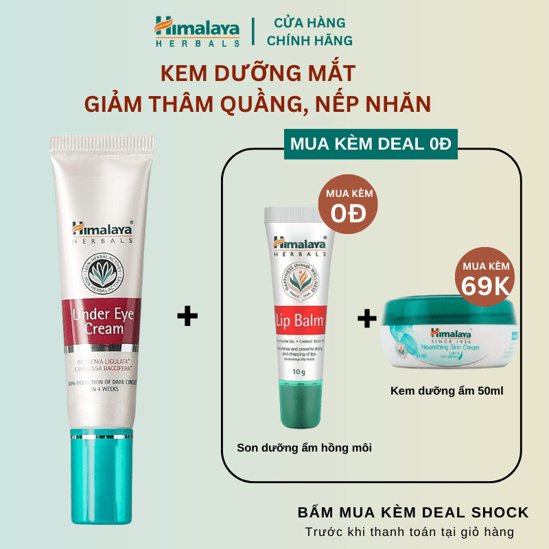 Kem trị thâm mắt Himalaya có tác dụng giảm quầng thâm mắt không?
