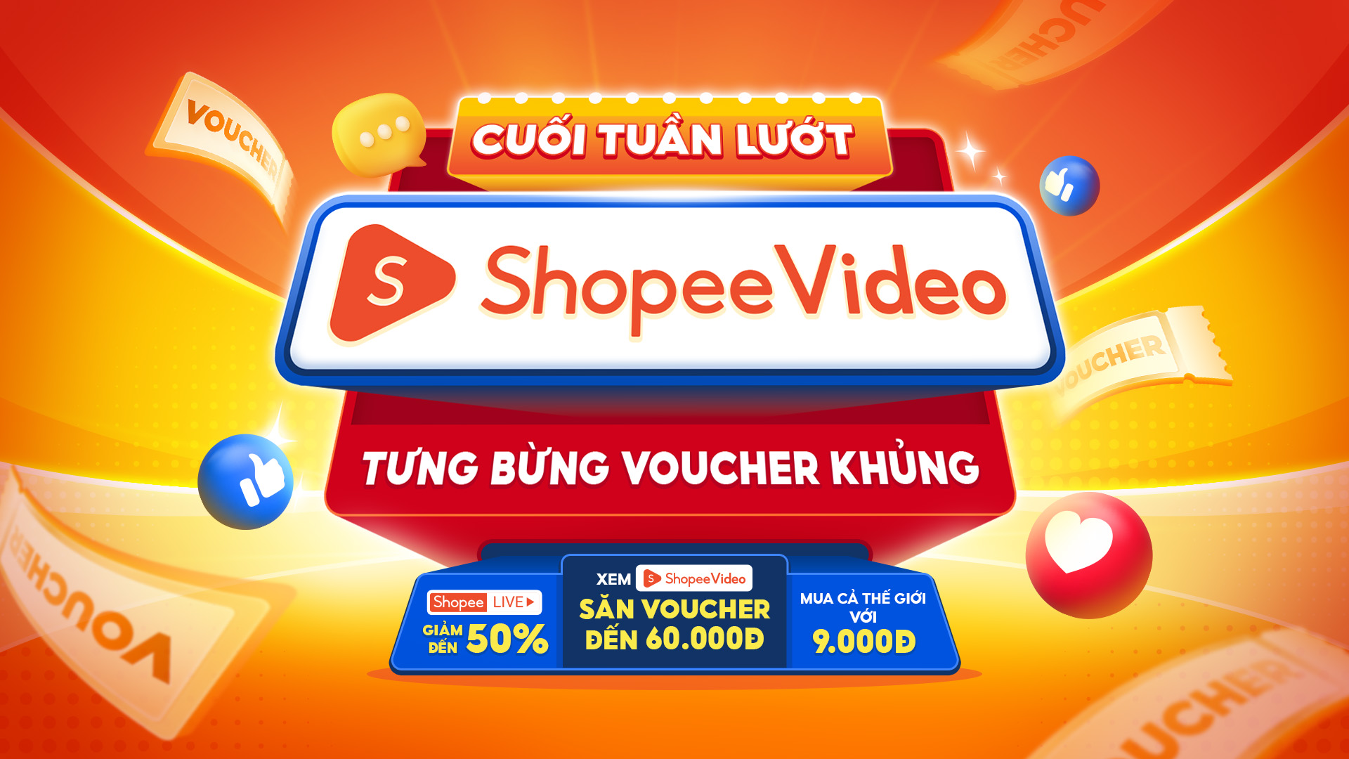 Cuối Tuần Lướt Shopee Video | Săn Voucher Khủng | Shopee Việt Nam