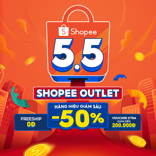 Shopee Cảm Ơn | 5.5 Shopee Outlet | Shopee Việt Nam