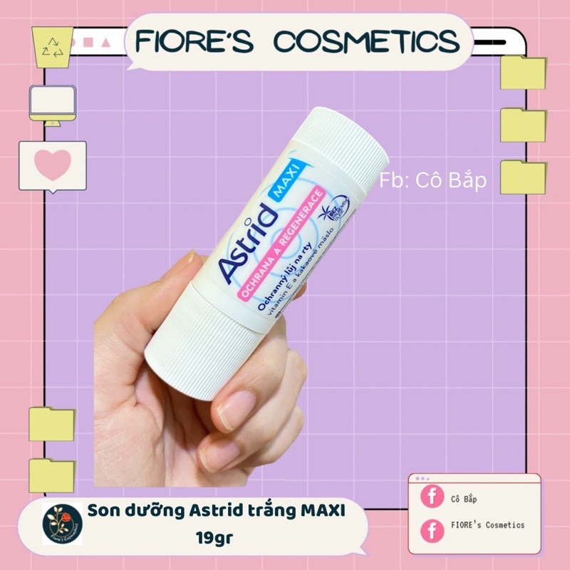 Son dưỡng Astrid trắng MAXI 19gr