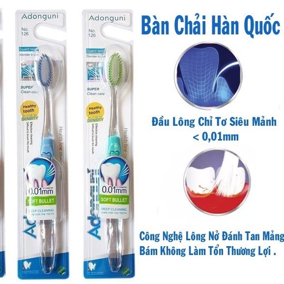 Bàn Chải Đánh Răng Hàn Quốc No.126