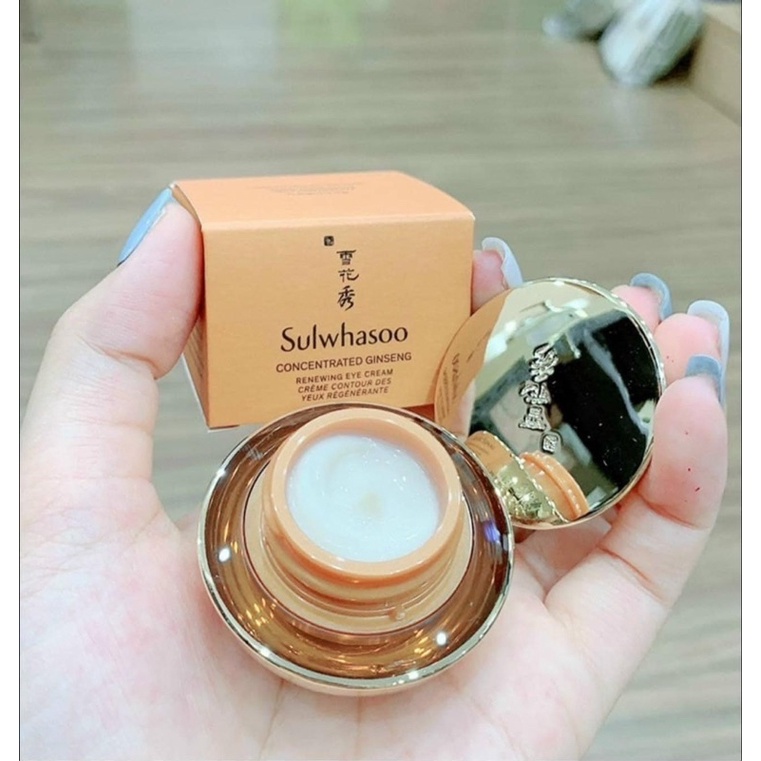 [5ml] Kem mắt Sulwhasoo Concentrated Ginseng Renewing Eye Cream