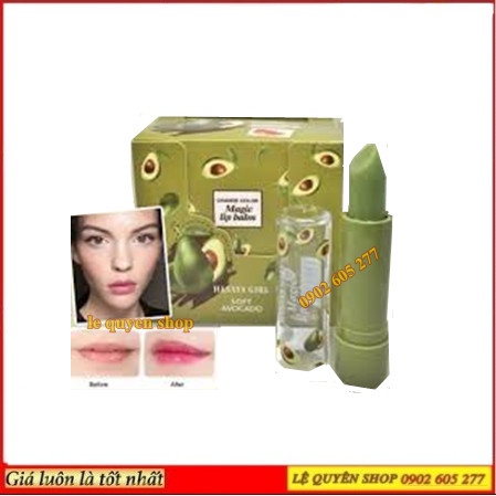 Son Dưỡng Môi Trái Bơ Thái Lan HASAYA GIRL – Dưỡng ẩm, cấp ẩm cho môi mịn màng