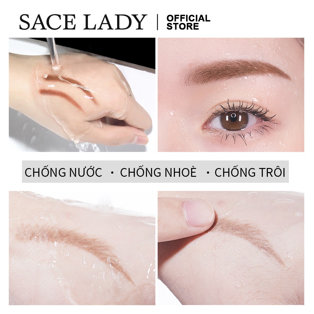 Chì kẻ chân mày SACE LADY thiết kế hai đầu chuyên dụng 0.33g SL335