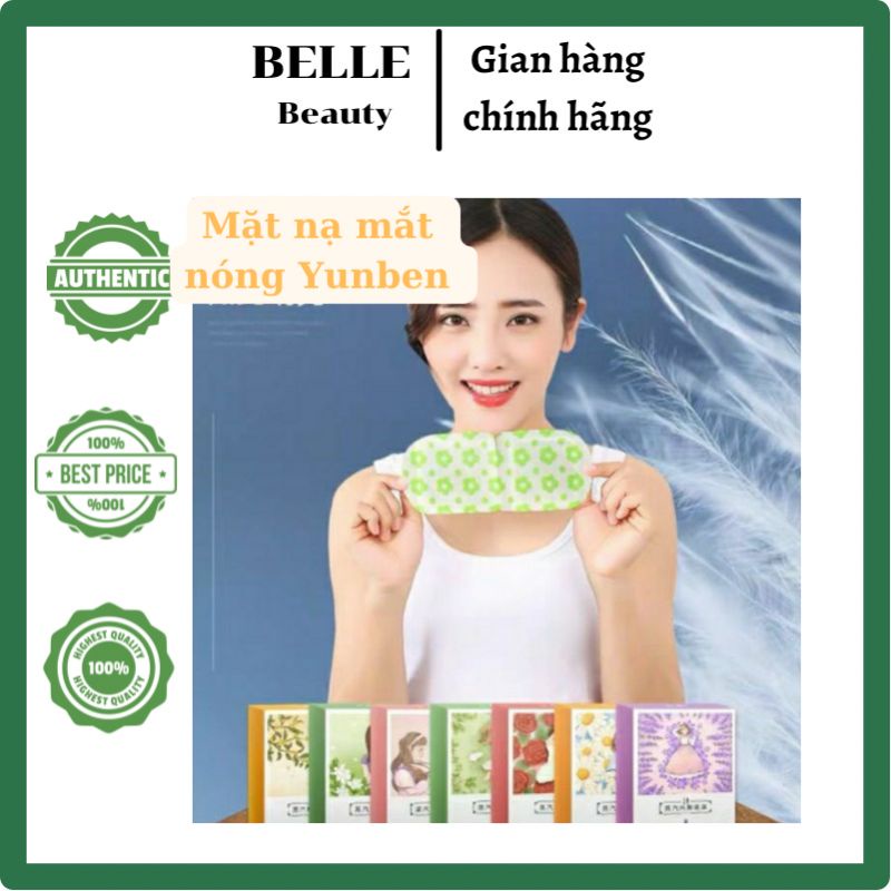 Mặt Nạ Mắt Nóng Yunben Thư Giãn, Chống Mỏi Mắt, Mặt Nạ Chườm Nóng Giảm Căng Thẳng, Giảm Cuồng Thâm Mix Mùi Ngẫu Nhiên