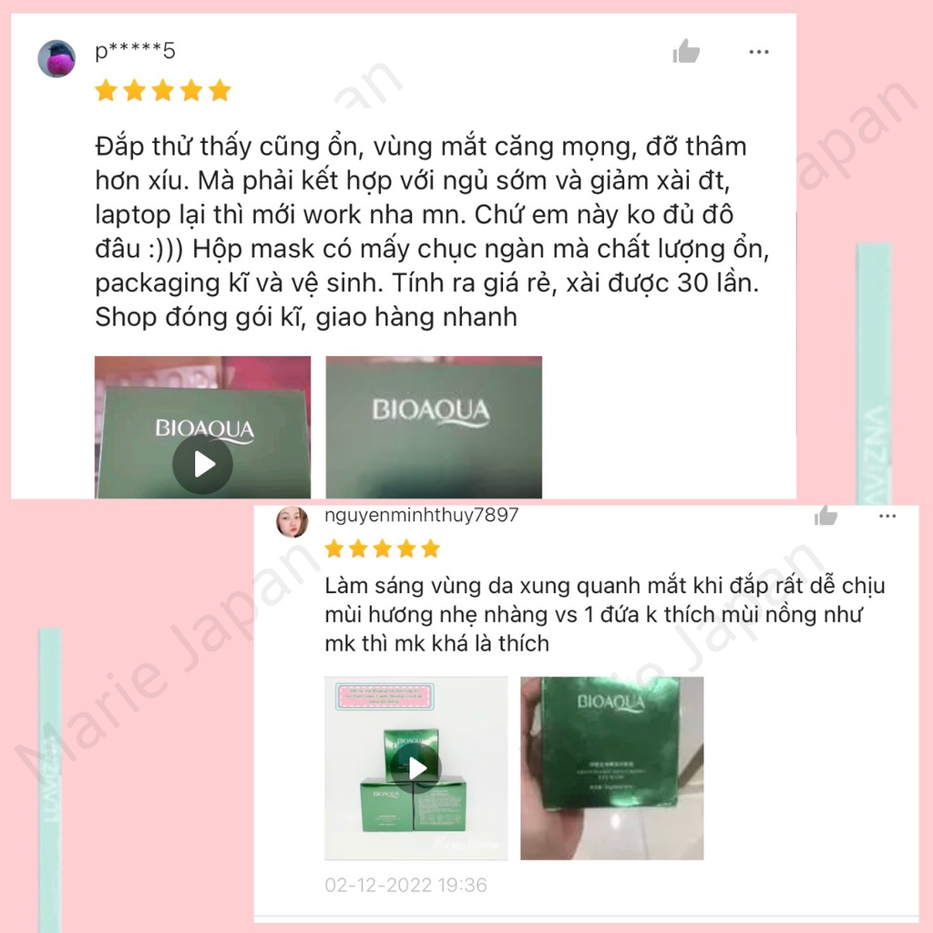 Mặt Nạ Mắt Bioaqua – Images Cấp Ẩm Dưỡng Mờ Thâm Trẻ Hóa Eye Mask Hộp 60 Miếng