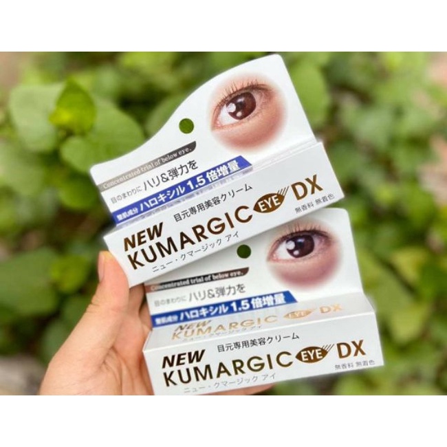 Kem xóa quầng thâm mắt Cream Kumargic Eye Nhật Bản giảm bọng mắt thâm mắt quầng mắt chống nhăn chống lão hóa vùng mắt