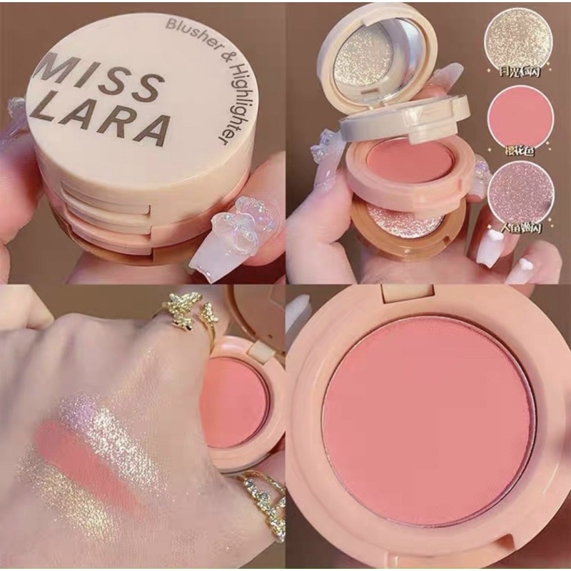 Phấn Mắt Kèm Má 3 Tầng MISS LARA NO.MS-53