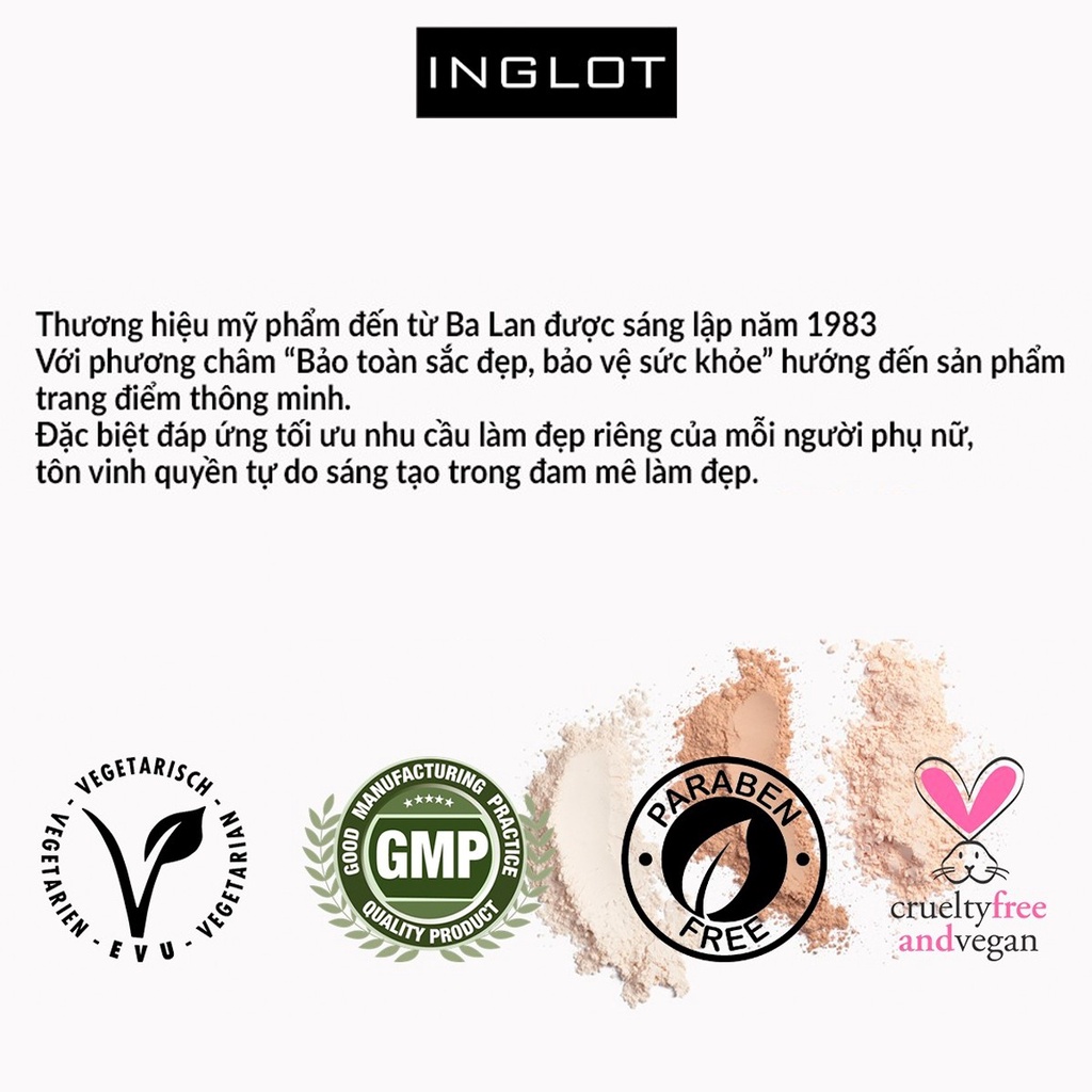 Gel kẻ mắt lâu trôi, lên màu chuẩn Amc Eyeliner Gel Inglot (5.5g)