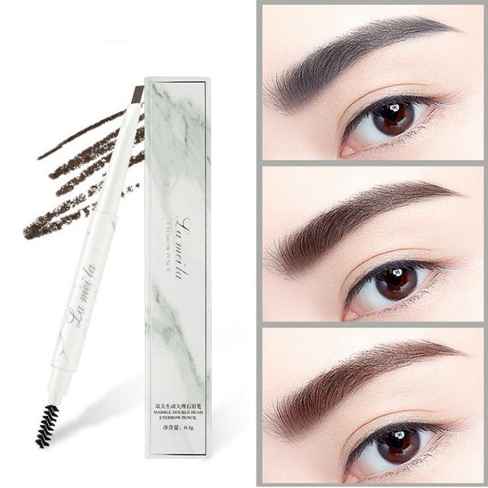 Chì kẻ chân mày LAMEILA eyebrow, chì kẻ mày kèm đầu chuốt