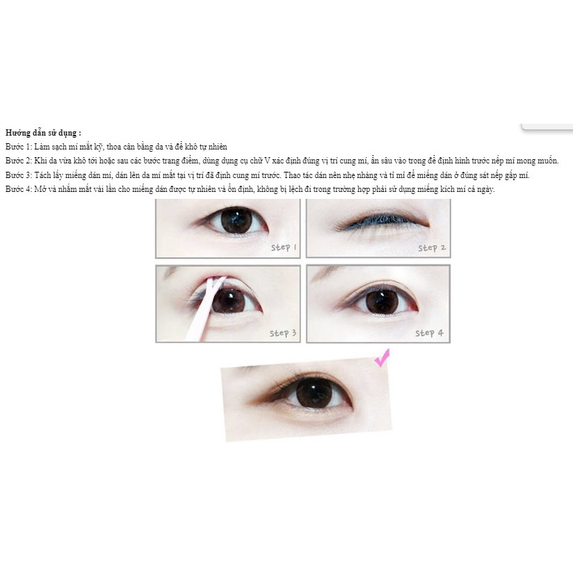 (BILL KOREA) Miếng Dán Kích Mí INNISFREE Eco Beauty Tool Double Eyelid Sticker