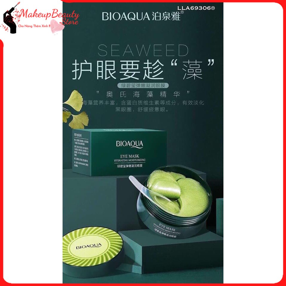 Hộp mặt nạ mắt Bioaqua. Thỏa mái cho da mặt MS 214 [ MakeupBeauty.Store Cho Nàng Thêm Xinh ]