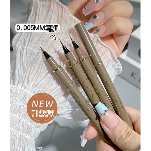 Kẻ mắt NÂU MKING thanh mãnh mềm mịn lâu trôi nội địa sỉ rẻ EYELINER WE Store