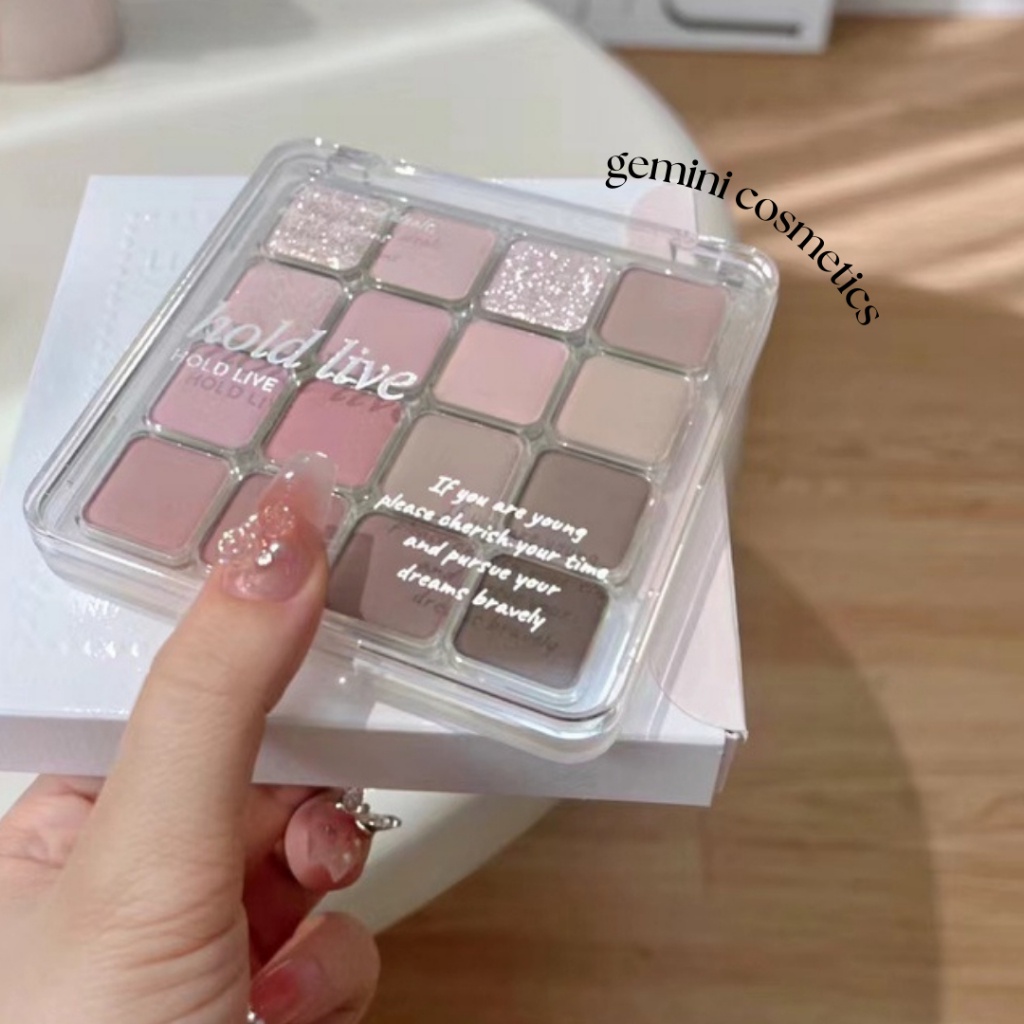 Bảng Phấn Mắt Hold Live 16 ô màu HOLD LIVE Sunset Magic Eyeshadow Tray