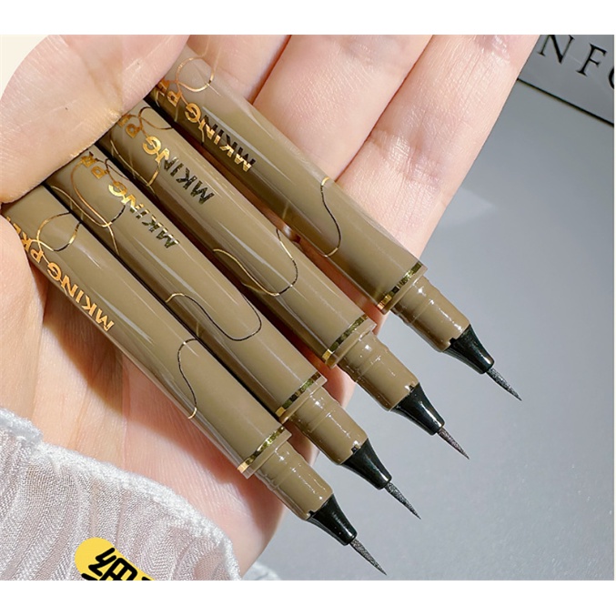 Kẻ mắt NÂU MKING thanh mãnh mềm mịn lâu trôi nội địa sỉ rẻ EYELINER WE Store