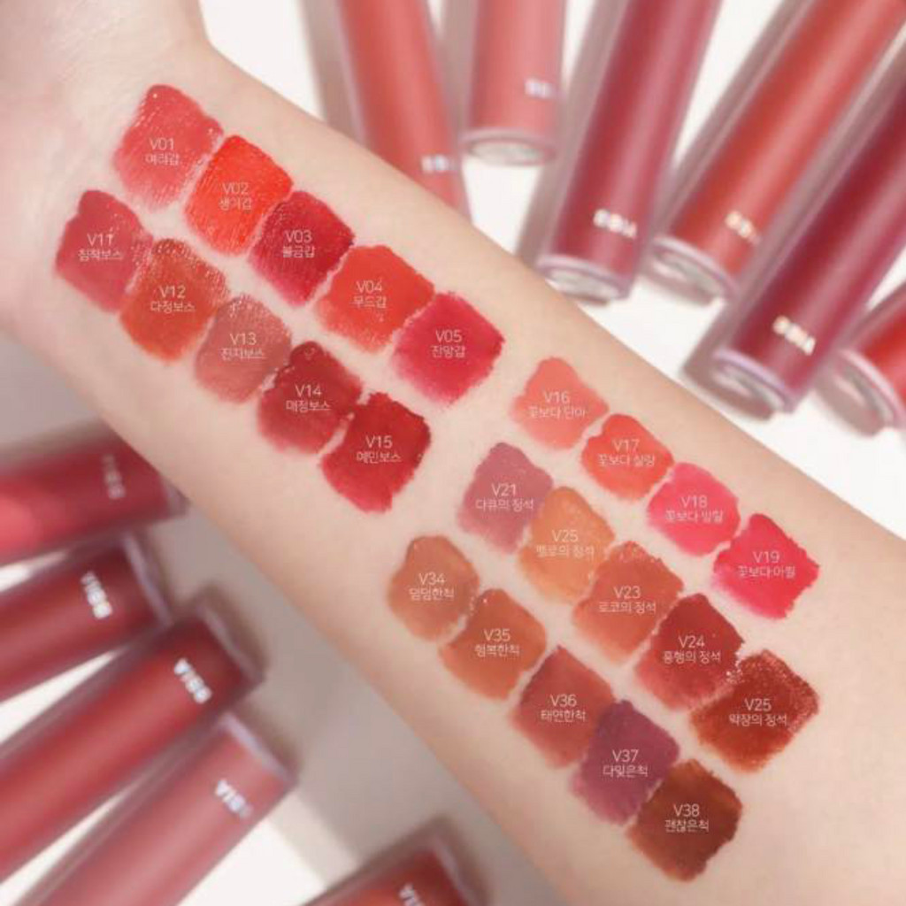 Son Kem Lì Mịn Mượt BBia Last Velvet Lip Tint 1 2 3 12 25 36 38 39 Hàn Quốc